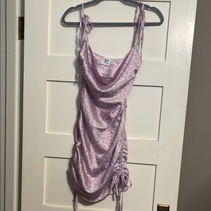 Princess Polly Purple Bodycon Mini Dress Cowl Neck